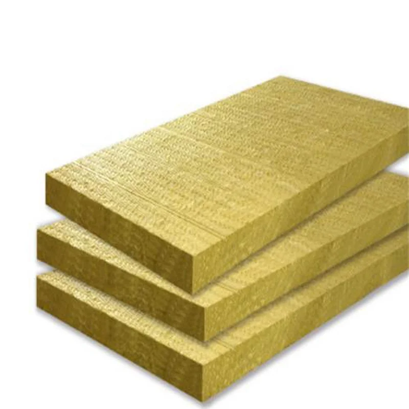 Best Selling Thermal Insulation Construction Building Materials Fire Resistant 40-100K High Density Rock Wool Board/Panel/Sheet