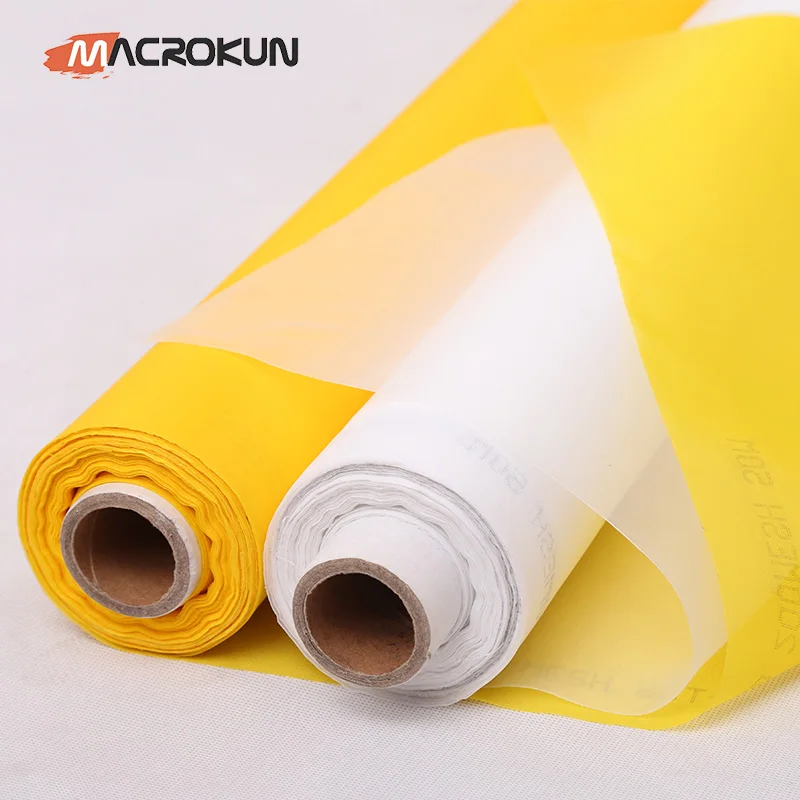 High Quality High Tension DDP 43T-80 Screen Printing Polyester Mesh with White Color
