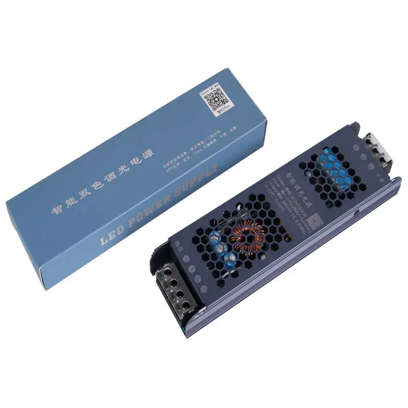 Intelligent power supply 12V low voltage light belt controller 300W direct cold support dimming transformer smart