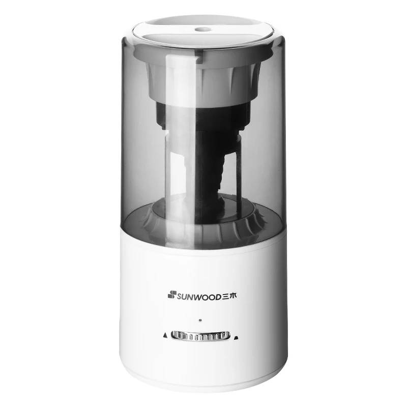 SUNWOOD Full Automatic Electrical Pencil Sharpener  for 6-8 mm Colored Pencils Battery Operated with USB line Hands Free 5932