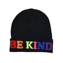 Oem knitted skull beanie cap without pom winter hats colorful jacquard knit hat