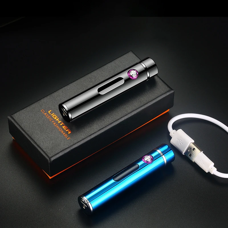 Водонепроницаемая ветрозащитная аккумуляторная USB-зажигалка