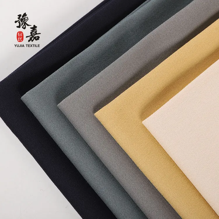 High Quality 98% Cotton 2% Spandex Elastane Stretch Woven Twill Fabric For Trousers Pants