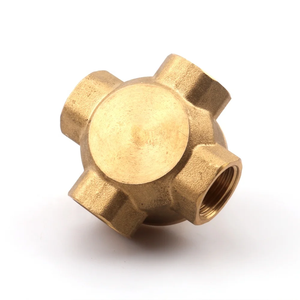 
OUKE 4-way Motorized Ball Valve Electric Ball Valve 