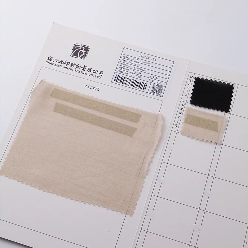 Popular designer soft 100% Ramie fabric for clothes and pants