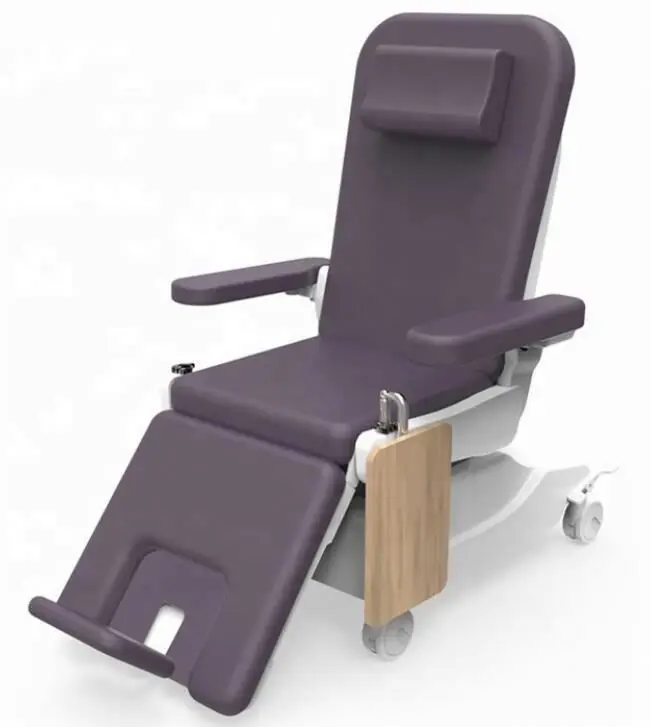 AM-DY006W Hospital 4 motors electric with CPR function weighing system medical phlebotomy chair blood Hemodialysis chairs
