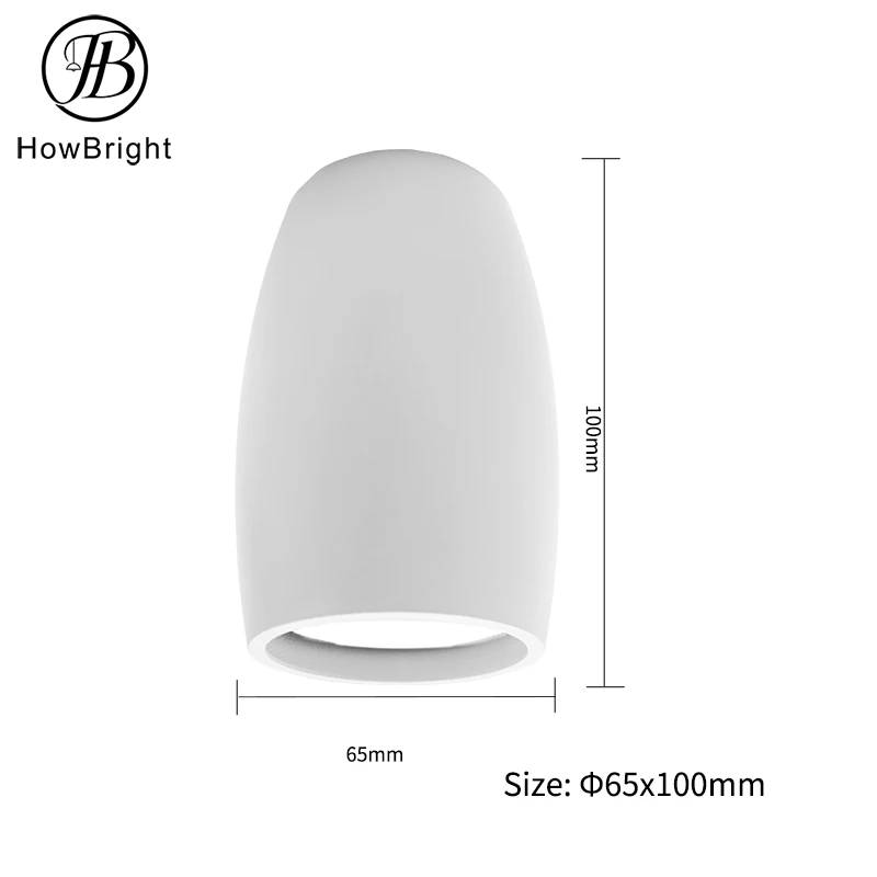 hot sales White black indoor Downlight Fixture GU10 LED Spotlight Fitting IP20 surface mounted ceiling light metal home lighting