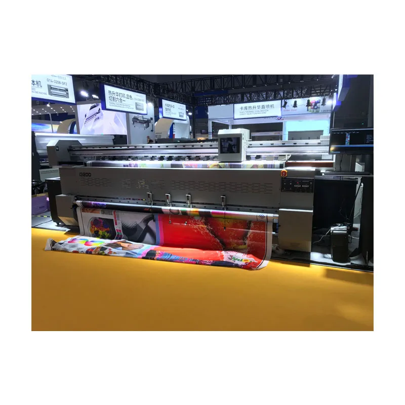 3.2m High Speed Chinese Flag Sublimation Printer CMYK+CMYK for Advertising textile banner flex