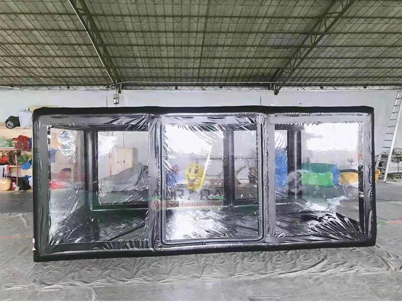 High quality customized inflatable car garage tent for cheap price car wash tent/inflatable hail proof car cover tent
