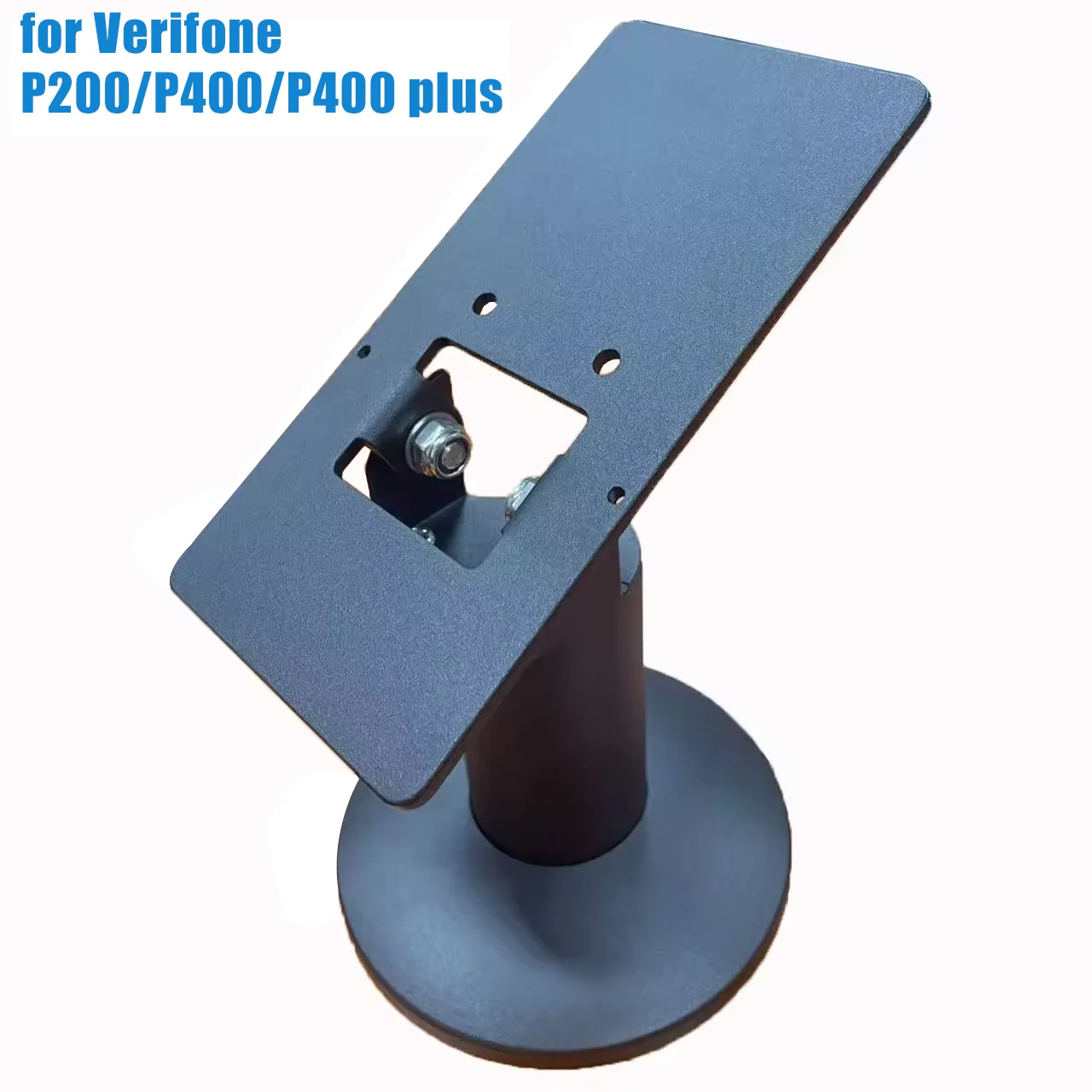 Metal rotatable credit card terminal holder POS machine stand POS device holder for verifone P200/P400 plus