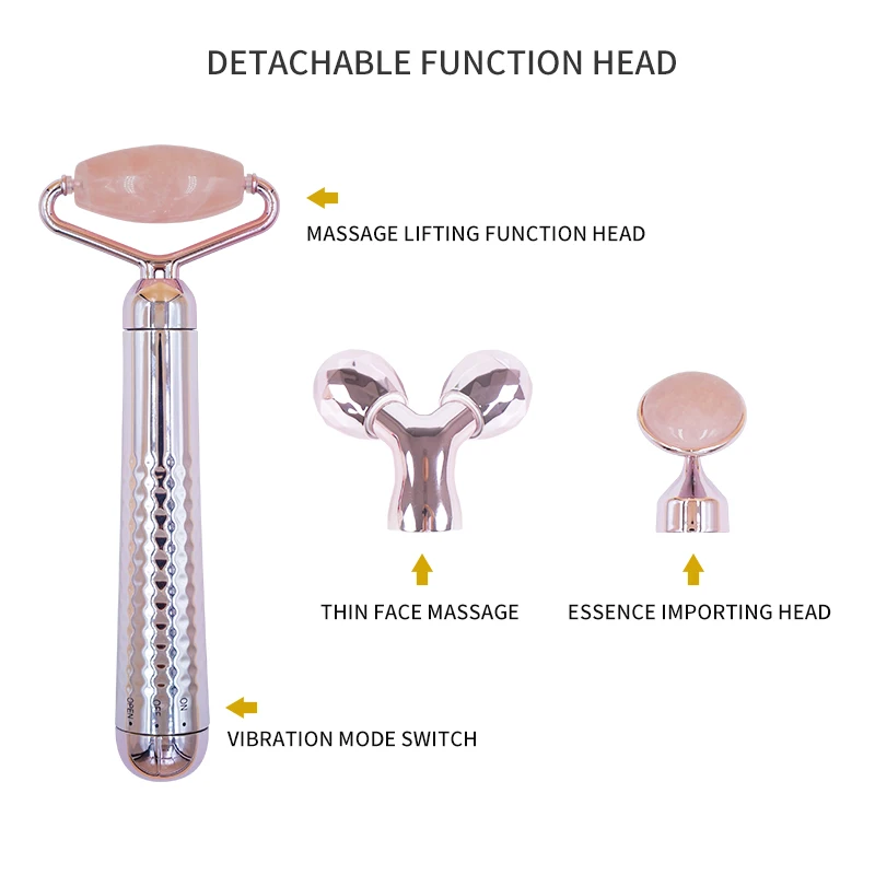 2021 New Popularity Hot Sale Products Professional Manufacture Facial  Jade Roller And Massager jade massage facial massage tool