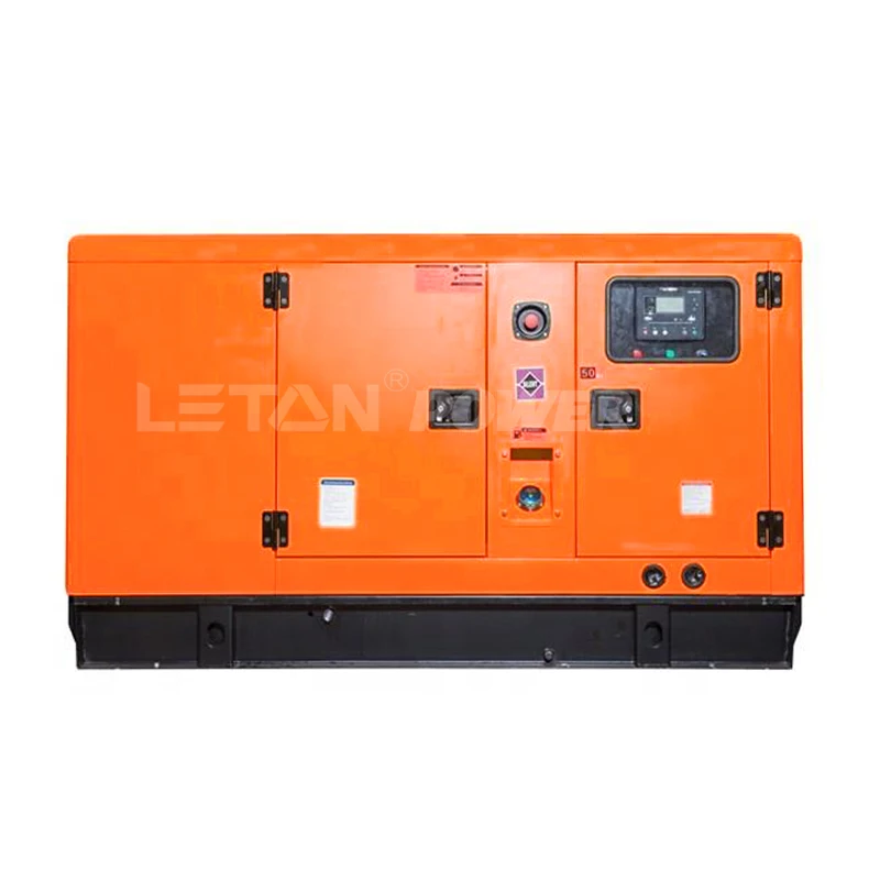 top-rated and trusted diesel power systems generators water cooling type 50kW generator motor 60kVA  LETON diesel generator set