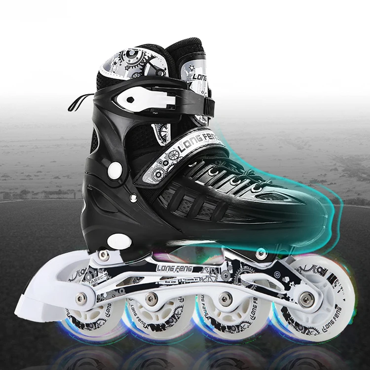 High Quality Adjustable Casual Skating Shoes Outdoors Sports 4 Wheels Inline Skates
