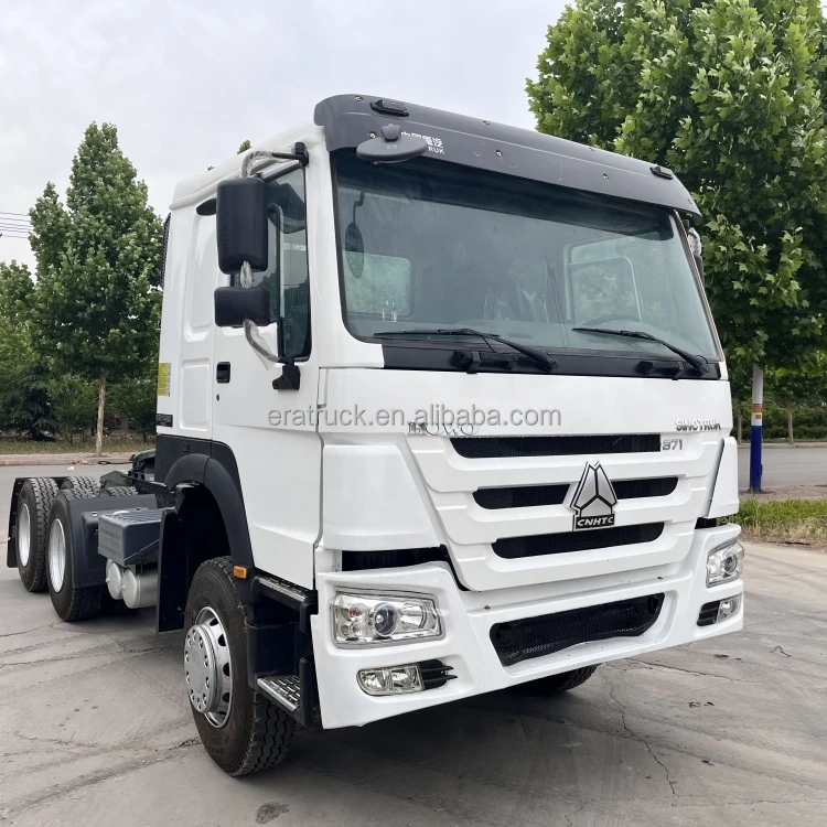 Прямая Продажа с завода тягач Sinotruk большой грузоподъемности 460 л.с. дизельный механический Трансмиссия Euro 3 Left HOWO 6*4