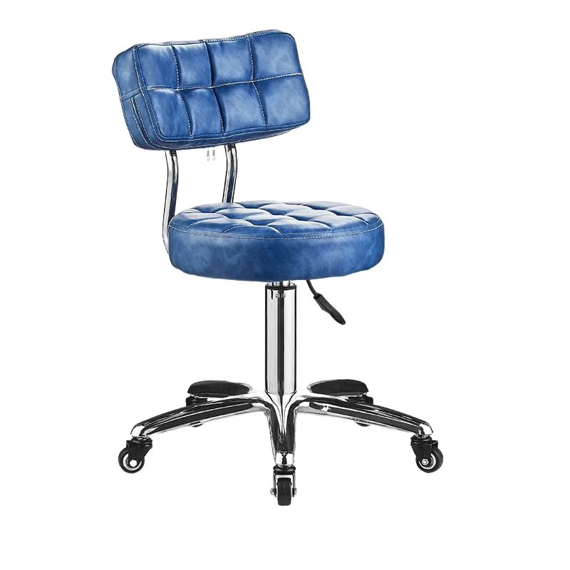 Wholesale Salon Furniture Modern saddle Rolling Beauty Salon Stool Adjustable Barber Chair For Medical Massage Salon Kitchen