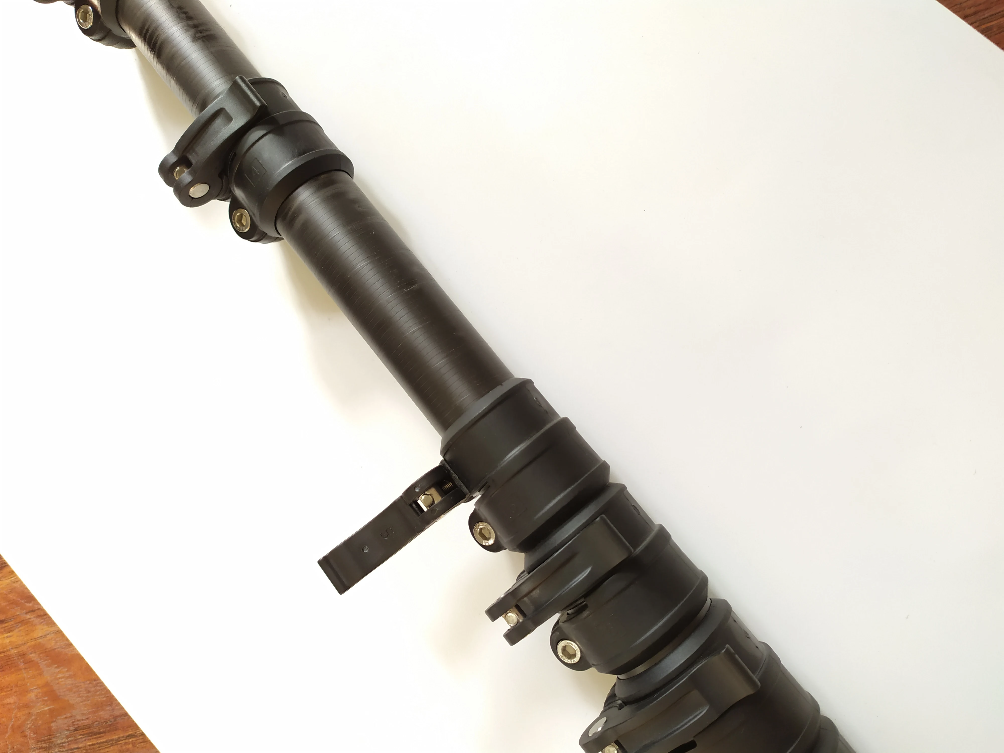 18m 60ft telescopic 3k carbon fiber extension pole rod for Coconut juice picking