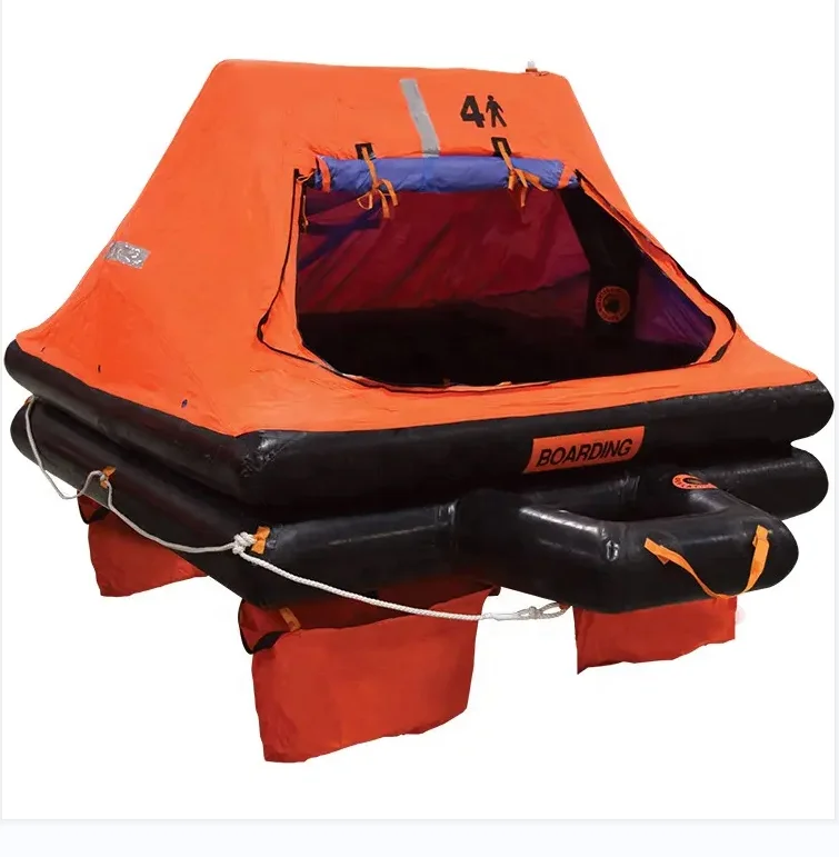 6 8 10 20 25 person Waterproof Solas Inflatable liferaft Floating Island Lake River marine rescue Life Raft