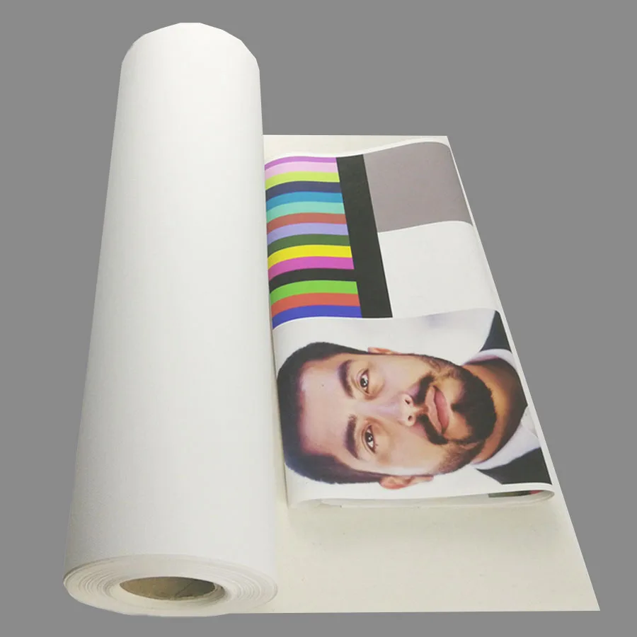 300gsm Eco solvent glossy polyester canvas printing for inkjet printed custom canvas prints polyester canvas