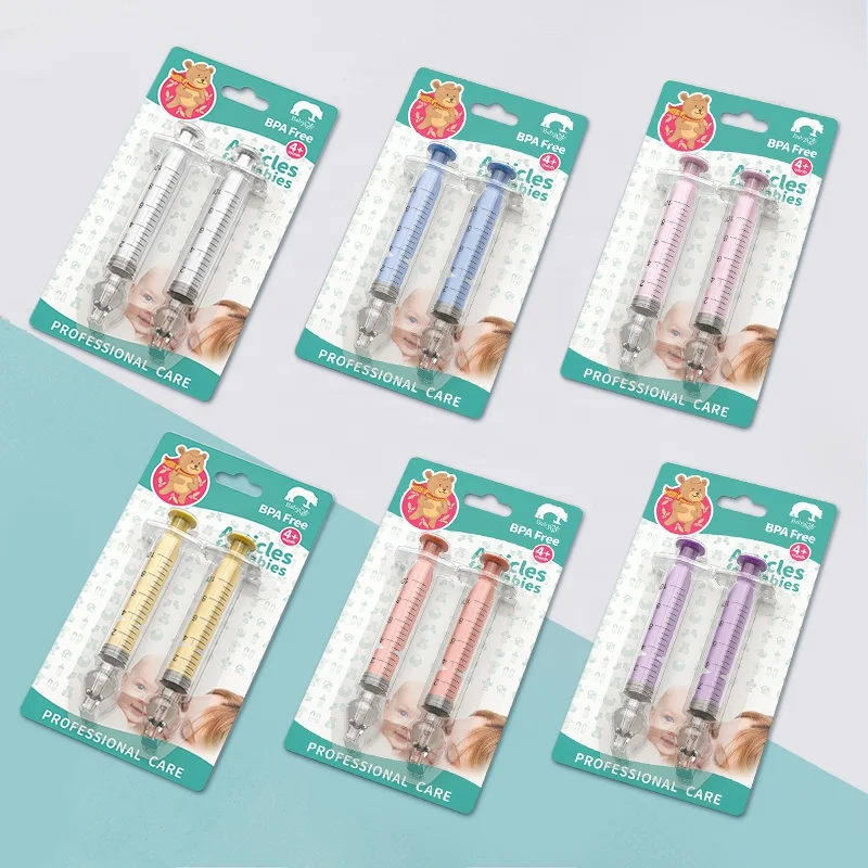 2023 Hot Sale Baby Nasal Irrigator 10ml Baby Nasal Syringe With Silicone Head