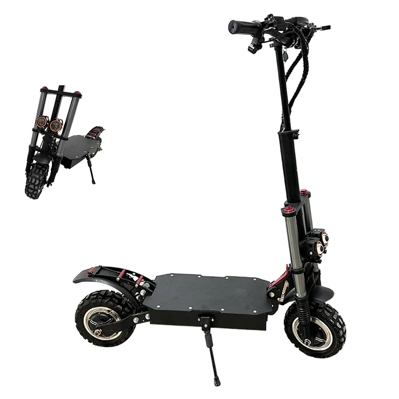 High Power Strong 11' Off Road Electric Scooters 5600W Dual Motor Electric Scooter