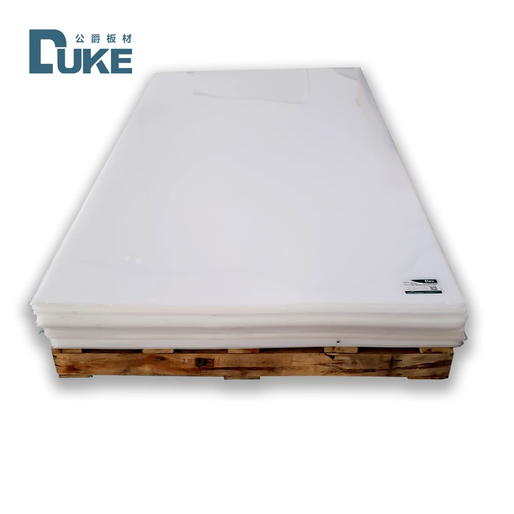 DUKE 1220 x 2440mm Milk Color 4mm Sanitary Acrylic Sheet For Shower Room