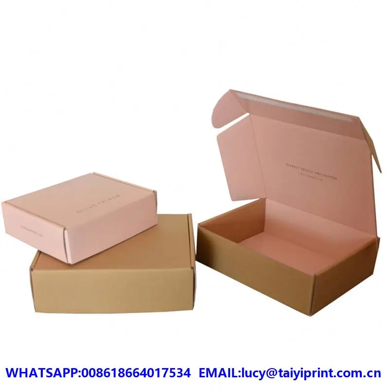 Custom wholesale corrogated postal box