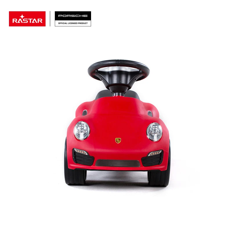 New arrival kids car Rastar Porsche Kids plastic foot to floor baby ride on toy driving walker for baby