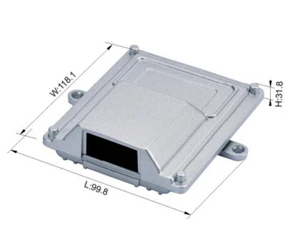  24-контактный автомобильный металлический ecu корпус