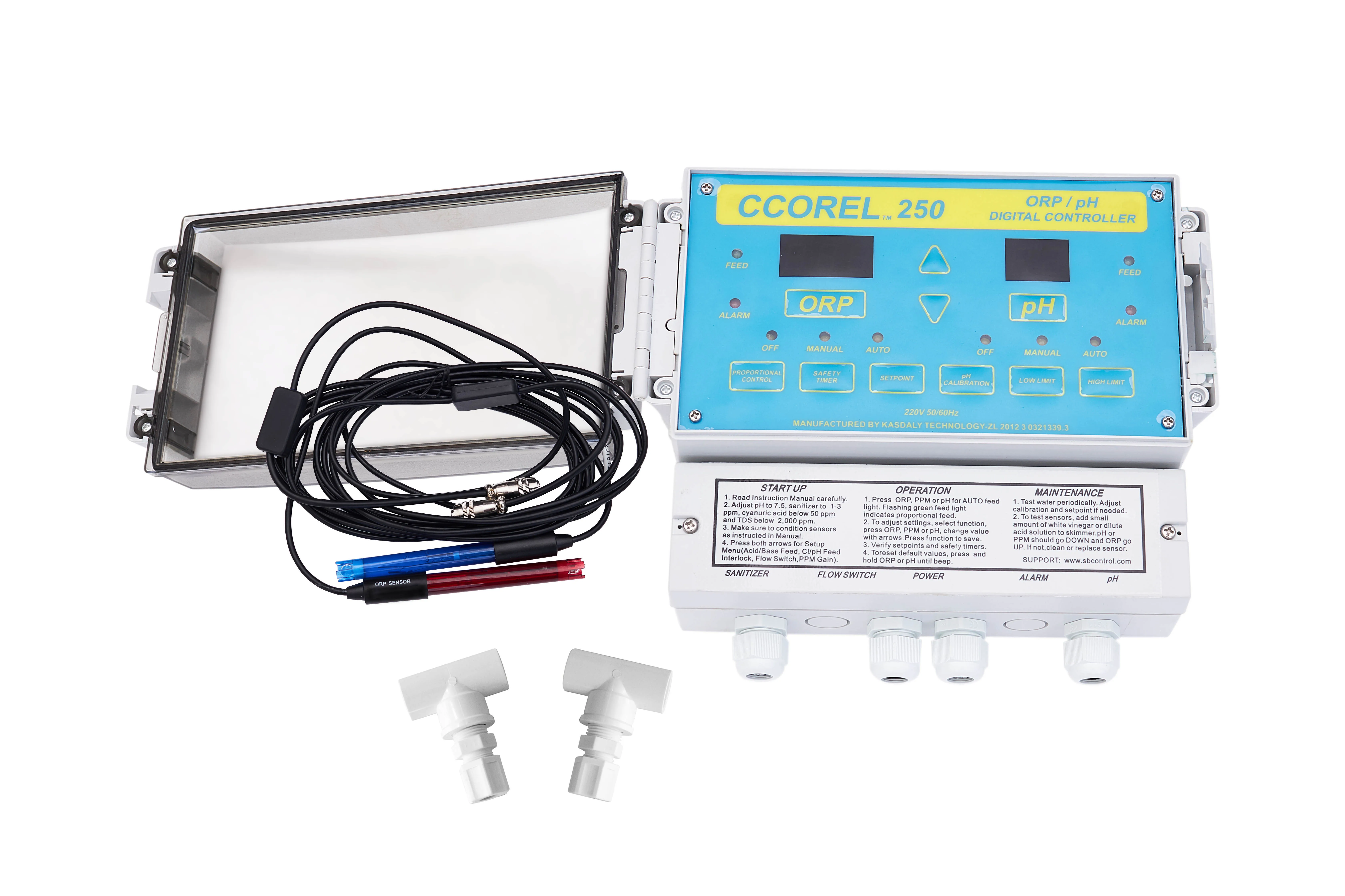 Easy Operated Dispensing Chemical Chlorine Dosing System Ph And Orp Tester Swimimng Pool