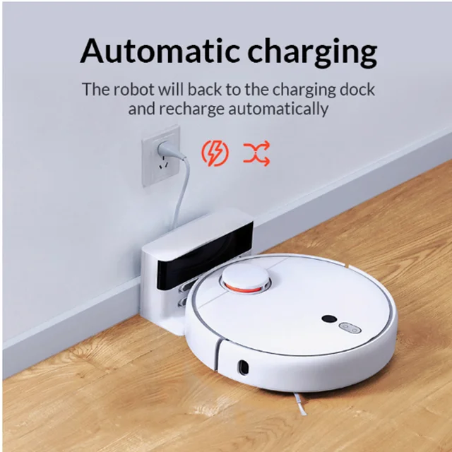 
Original Xiao mi mi robot vacuum cleaner 1S for HOME automatic Sweeping Charge Smart Scheduled Wifi App REMOTE dust Cleaner 