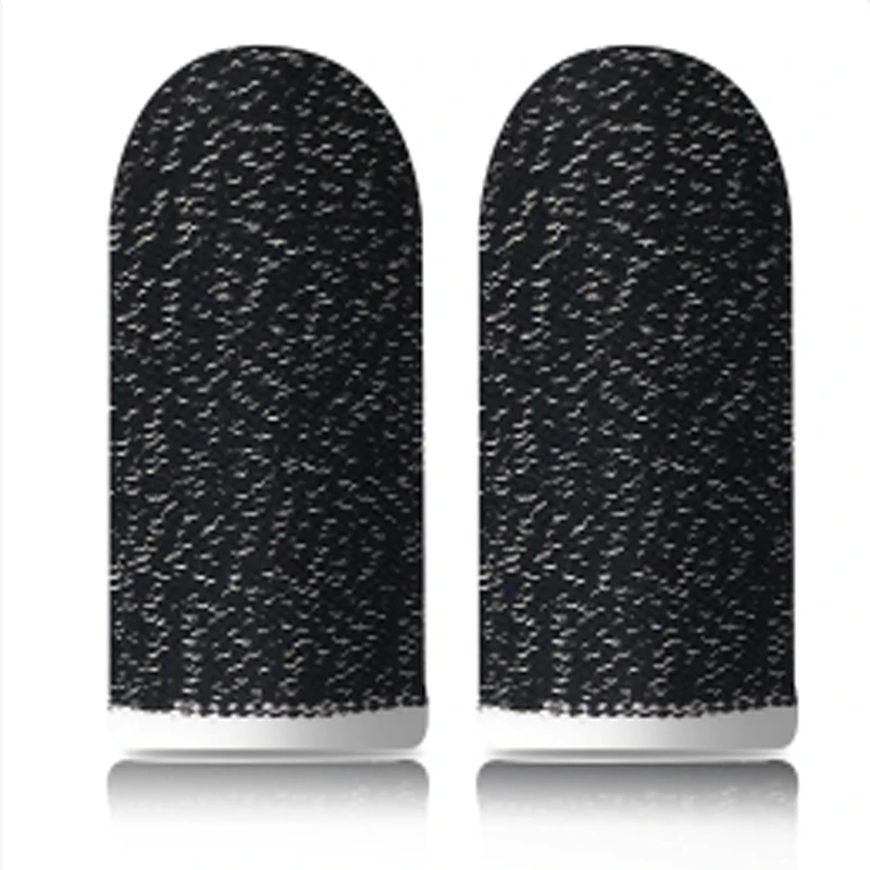 High Quality Mobile Gaming Touch Screen Conductive Fiber Silver Copper Carbon Thumb Cover