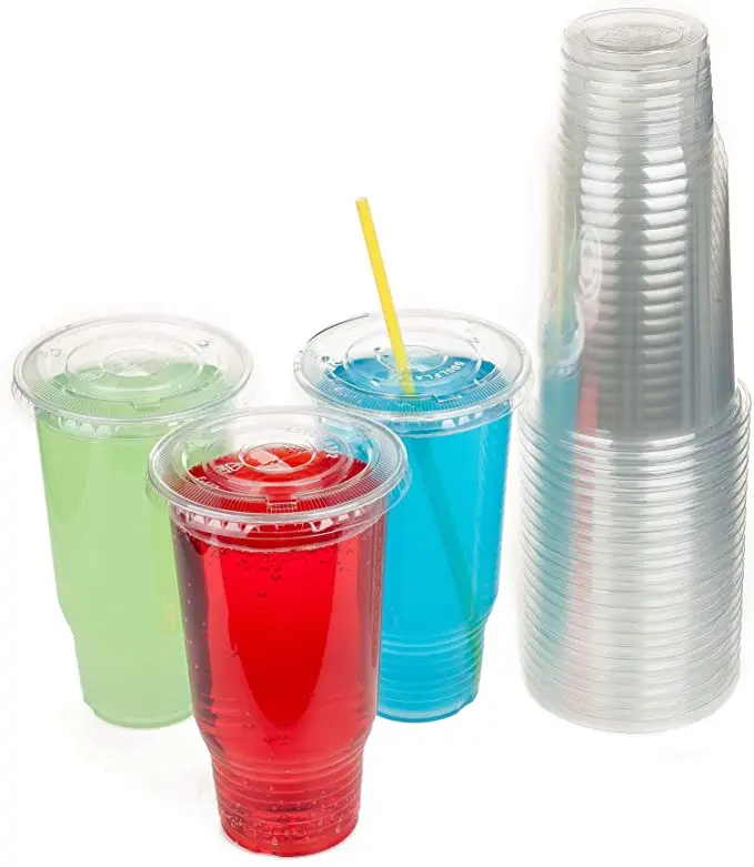 big volume 32 oz popular PET CUP cold drinking cup for take out