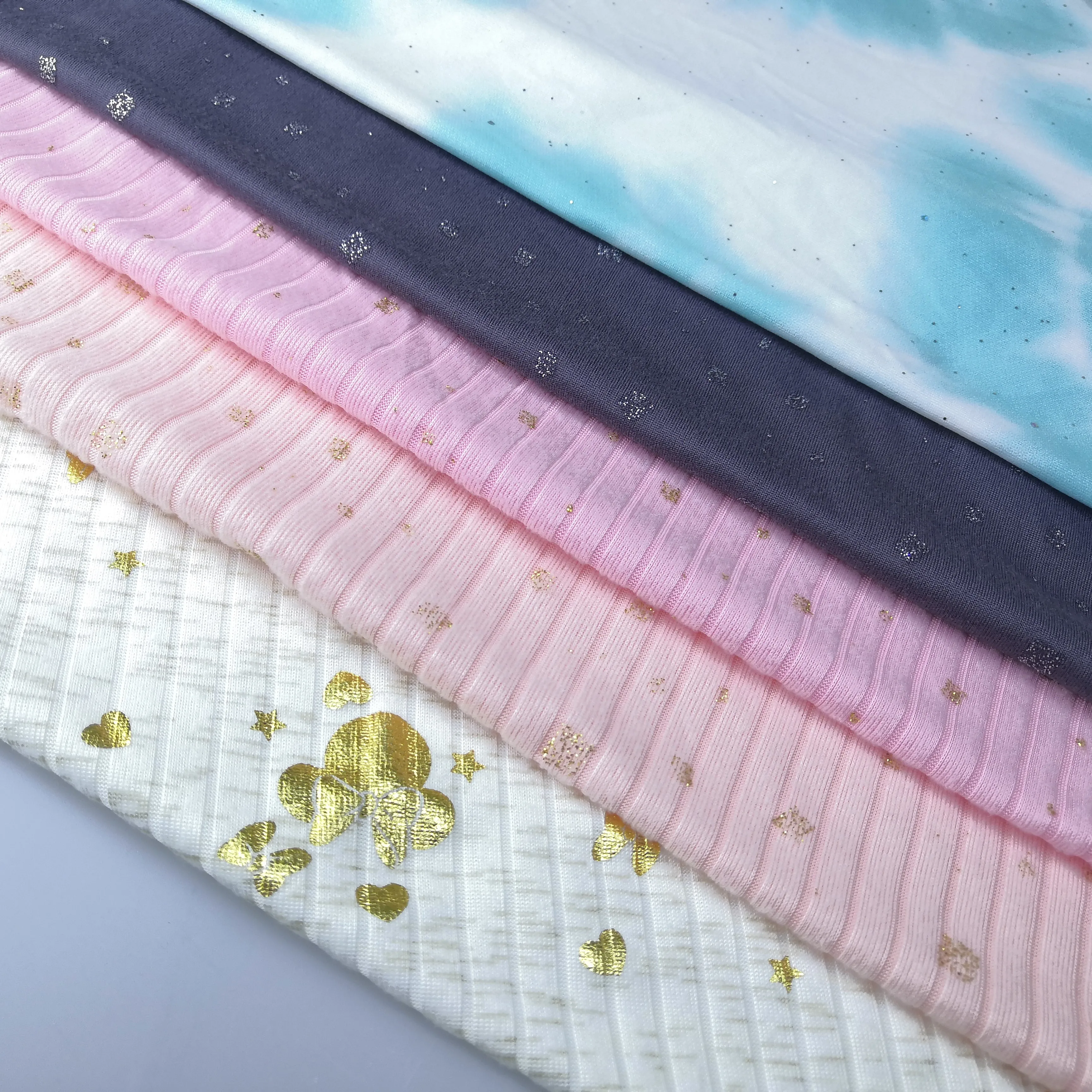 Dark gray elastane dress material textile stretch soft light single jersey fabric