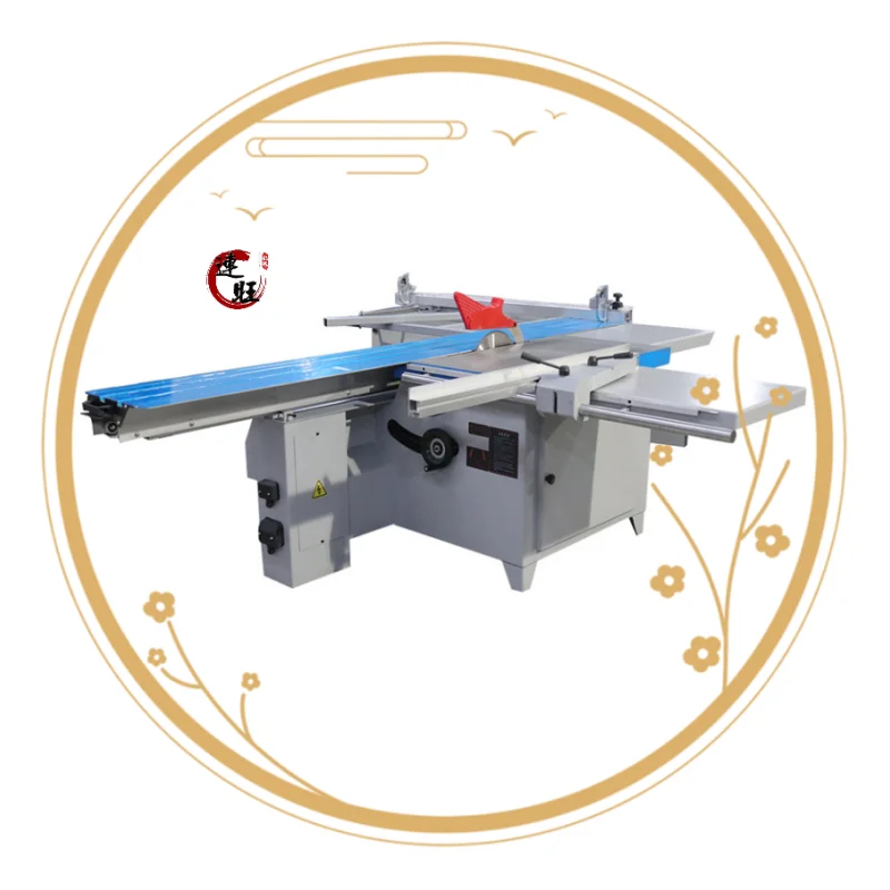 45 degree Standard configuration woodworking machine panel saw sliding table saw mdf and solid wood panel cutting saw automatic