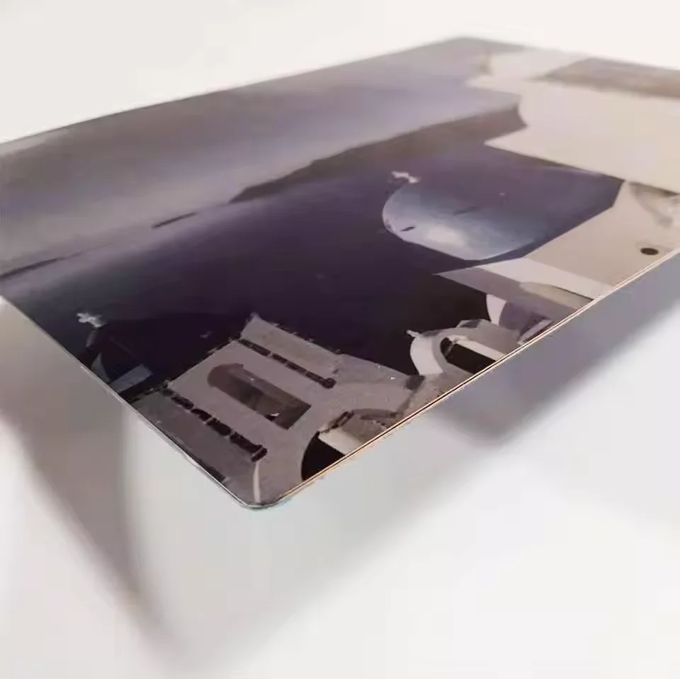 High Resolution Metal Crafts UV Printing Blanks Aluminum Plate Photo  Metal Sheet for Home Decoration