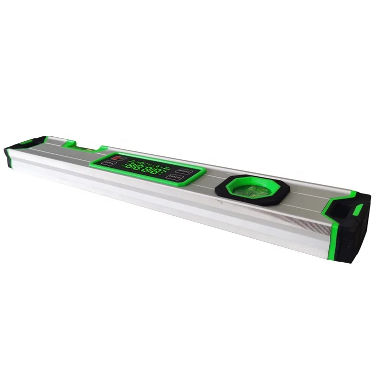 IP54 LED Screen 400mm/15.7inch High Precision and Durable Digital Spirit Level Angle Measuring Ruler Aluminum Bevel Protractor