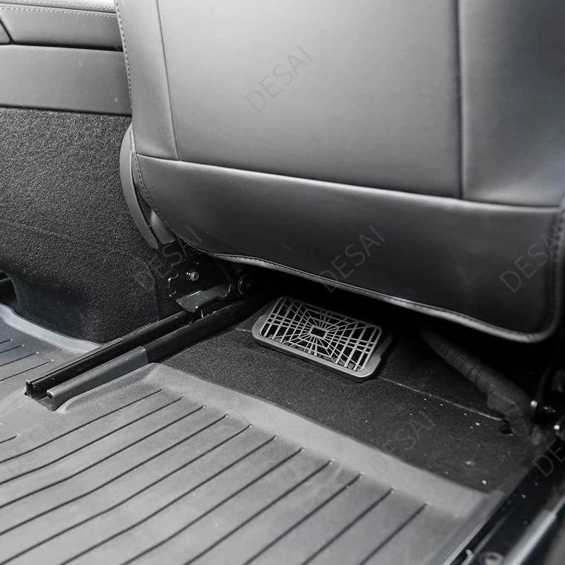 High Quality ABS Underseat Air Outlet Protective Cover Under-seat Air Vent Anti-clogging Net For Tesla Model 3 2024