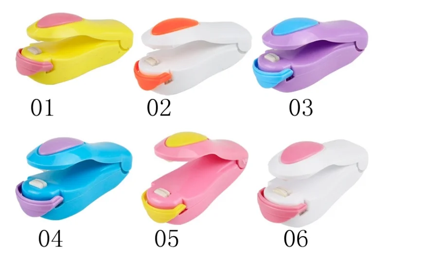 Портативный мини-термоуплотнитель RS02 бытовой аппарат для упаковки пищевых продуктов кухонный пластиковый упаковщик хранения батарей аа