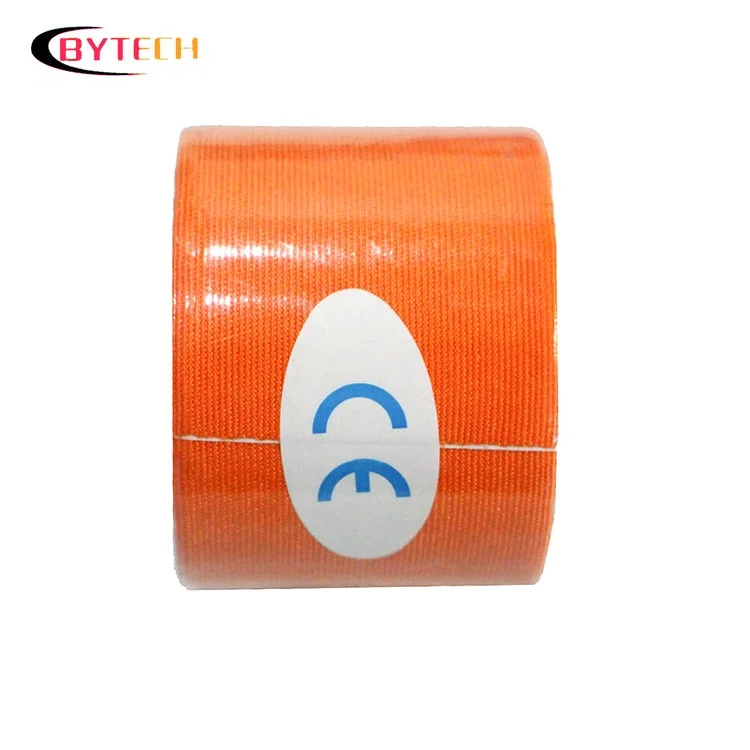 CE approval stretch capability fitness strapping waterproof breathable sports kinesiology tape