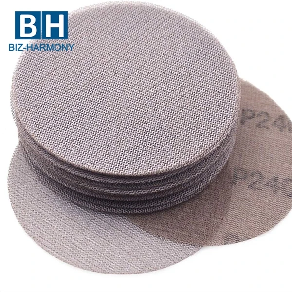 125 150mm Net Sanding Disc Abrasive Dust Free Sanding For Wall Screen Disc Drywall 225 mm 6inch Mesh Sanding Disc