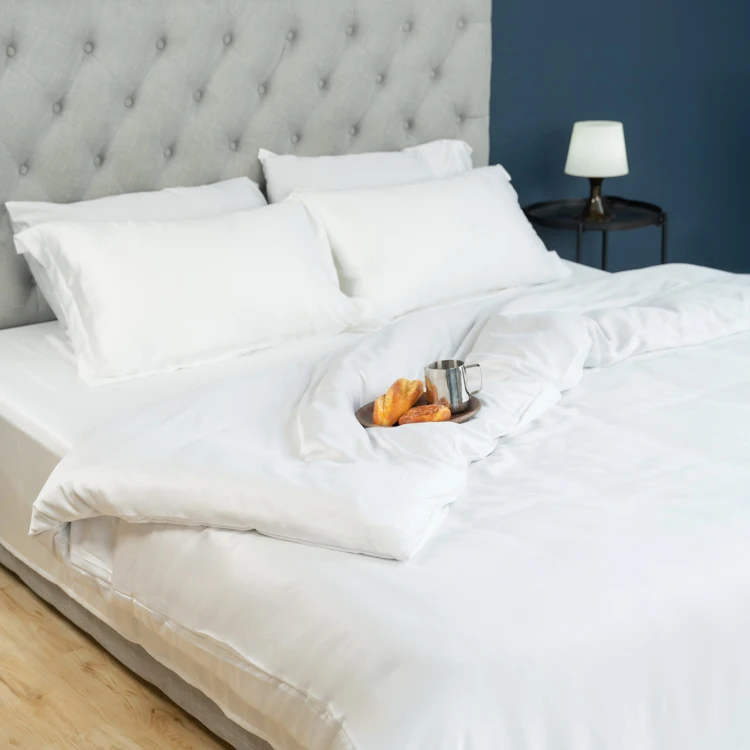 Eco Friendly Home Luxury Ultra Soft Bamboo Sheet Set Spa-Quality Comfortable All-Season Bamboo Bed Sheets