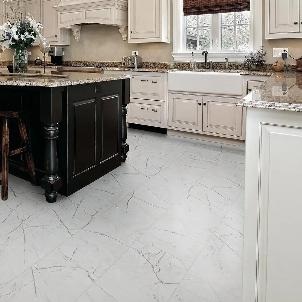 Фабрика оптовая продажа индивидуальный дизайн мраморный Тип 4 мм 5 комнатный для использования в помещении ПВХ виниловый пол Spc