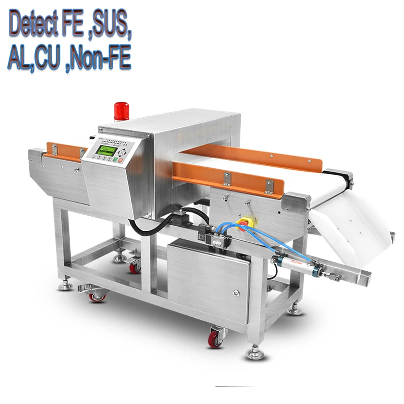 Самостоятельной работы ленточный транспортер детектор металла для пищевой промышленности с 100 различные виды параметров