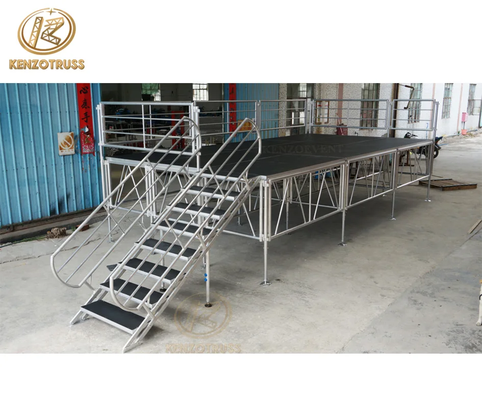 Aluminum Stage Non-slip Stage Platform Music Stage For DJ Table