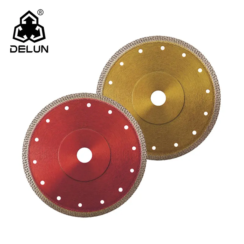 DELUN 7 Inch 180 mm High Performance Cutting Stone Diamond Band Saw Blade Factory Supplied China Hot Press Industrial