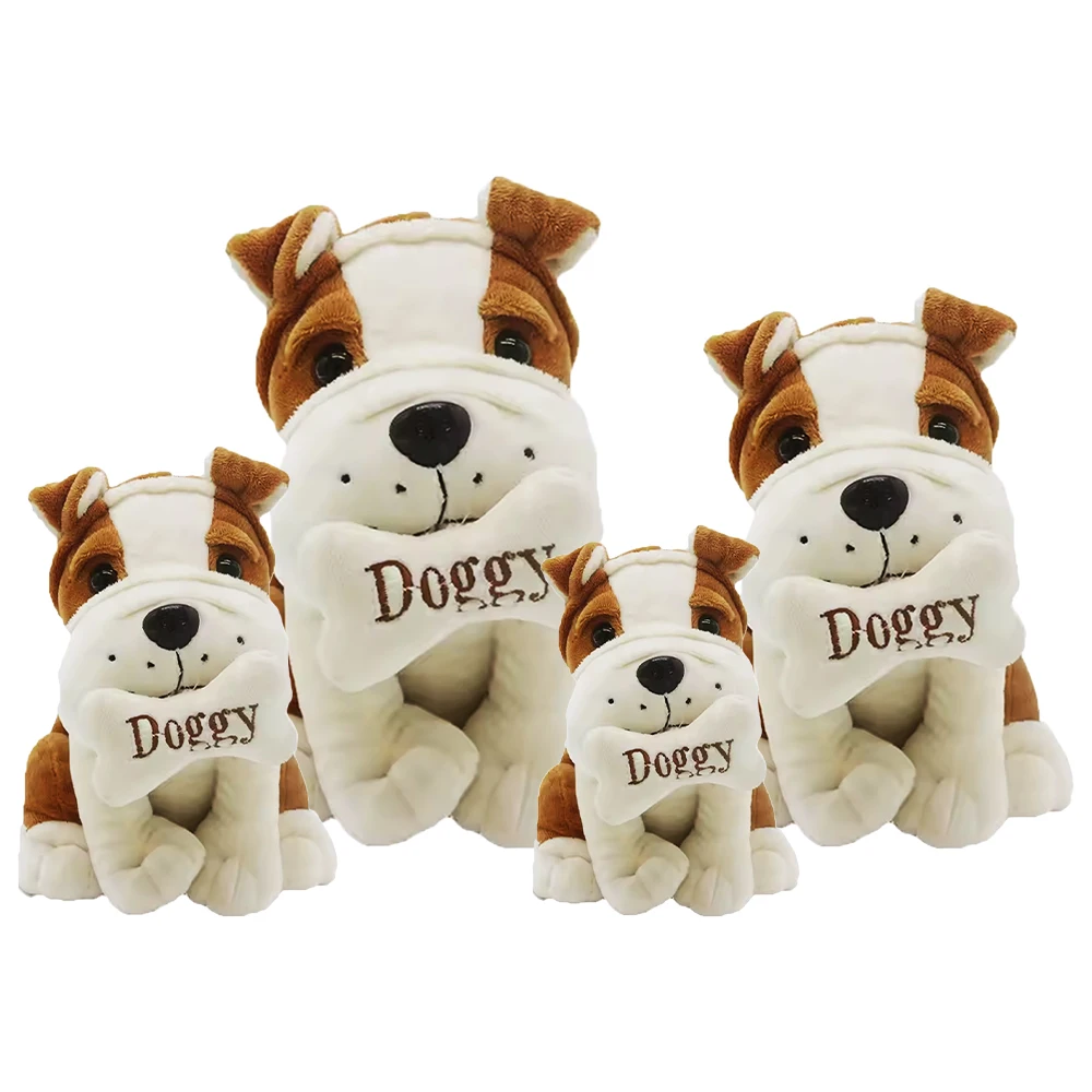 Lovely Stuffed Animal Toys French Bulldog Toys Wholesale Plush Bulldog Toys Custom Mascot Plushies