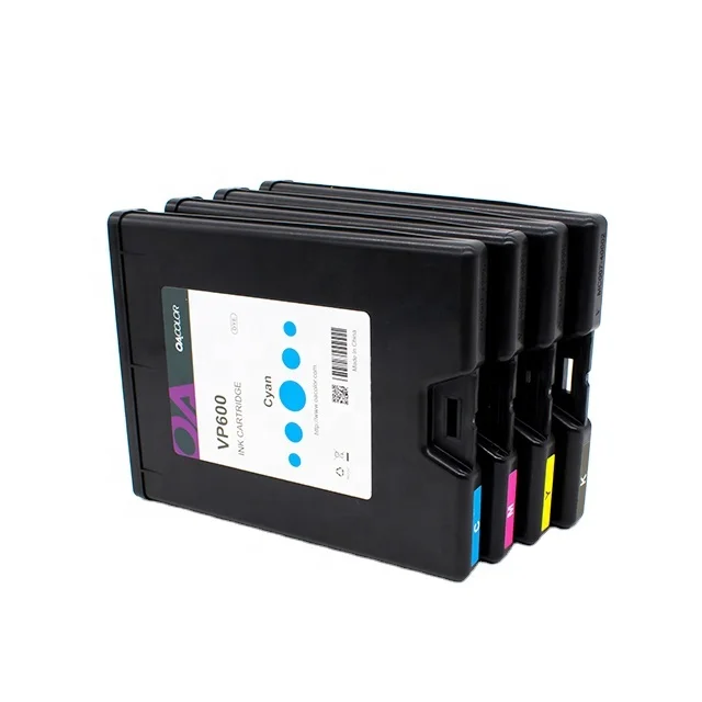 OACOLOR Новый чернильный картридж с чипом для принтера ярлыков VIPCOLOR VP600