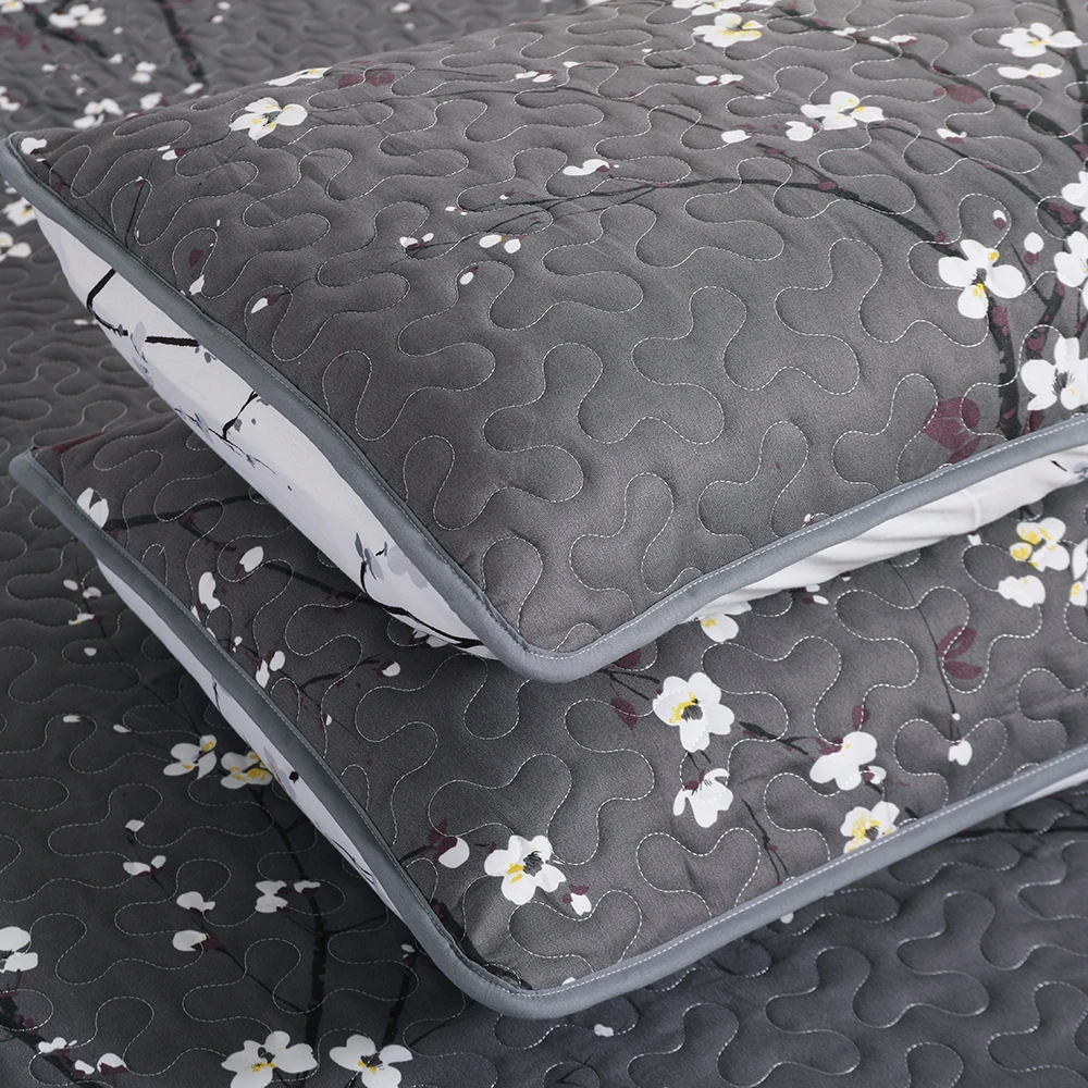 Лоскутный комплект из 3 предметов, корейское покрывало, хлопковое стеганое одеяло, простыни, Комплект постельного белья для отеля