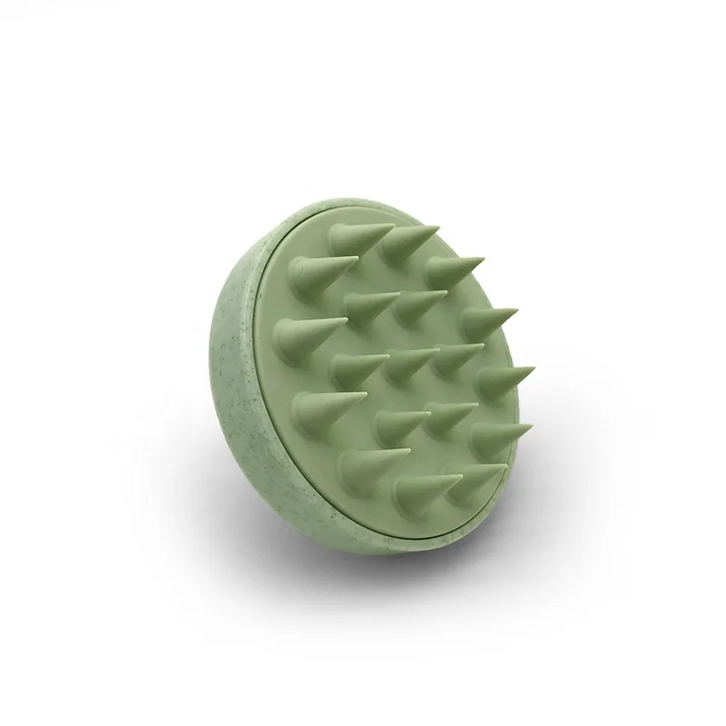  Wholesale Customized Handheld Wheat Straw Scalp Hair Brush Massage Massaging