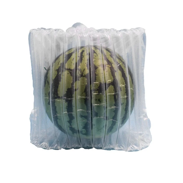 Shock Resistance inflatable wine bottle protector air cushion column bag packaging air bubble wine wrap